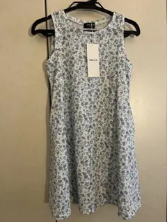 COMME CA ISM 花柄ノースリーブワンピース 120A
