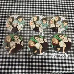 呪術廻戦　少年ジャンプGIGA キャラクター缶バッジ　五条　伏黒　虎杖　乙骨