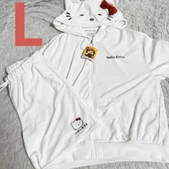 【新品未使用】タグ付き　半袖パイル上下セット　にしむらゆうじ×ハローキティ　L