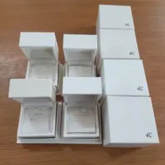 4℃のアクセサリー 空箱 ４つ
