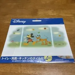 Disney ミッキーマウス タイルデコレーションシール 2枚入り