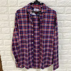 TOMMY JEANS チェック柄シャツ S