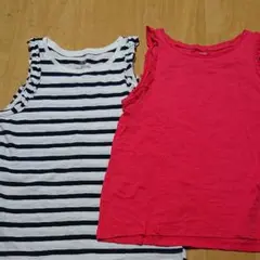 【H&M】タンクトップ2枚セット
