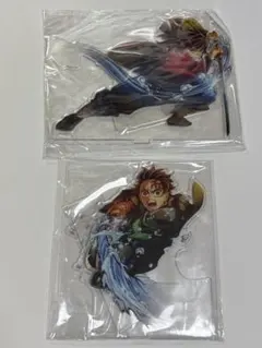 鬼滅の刃 劇場版　キービジュアル　冨岡義勇　竈門炭治郎　アクリルスタンド