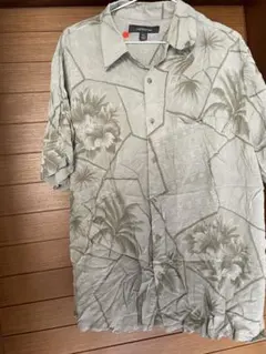 Croft & Barrow ボタニカル柄アロハシャツ XLのサムネイル