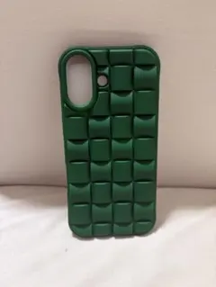 大人気⭐︎グリーン シリコン iPhone17 スマホカバー