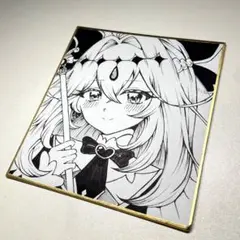 た*か様 名探偵プリキュア キュアアルカナ・シャドウ イラスト色紙
