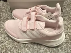 新品未使用adidas 運動靴スニーカー軽量シューズ　ピンク　24㎝のサムネイル