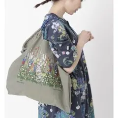 刺繍エコバッグ lサイズ