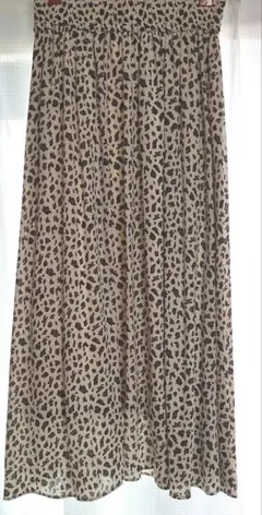 LOWRYS FARMヒョウ柄 ロングスカート　値下げ致しました!!