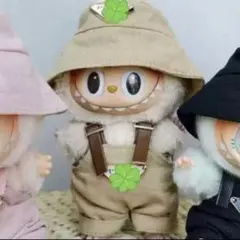 ラブブ　LABUBU 着せ替え服 セット 服　コスチューム　オーバーオール