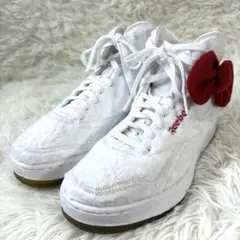 【美品】REEBOK×KITTY コラボ サンリオ　ハイカット　スニーカー