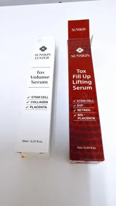 SUNSKIN Tox Fill Up & Volume Serum 2本セット - メルカリ