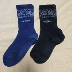 CHALLENGER クルーソックス 2足セット