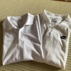 Nike ホワイト ポロシャツ 他半袖 2枚セット