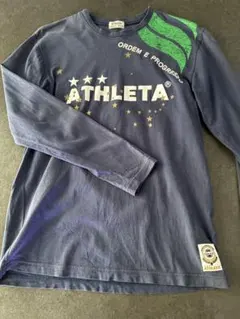 ATHLETA 長袖 Tシャツ ネイビー