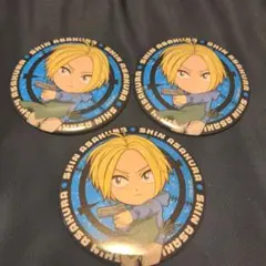 SAKAMOTO DAYS　サカモトデイズ　缶バッジ 朝倉シン プライズ 3個