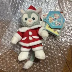 ジェラトーニ ダッフィー&フレンズ ぬいぐるみバッジ クリスマス 衣装