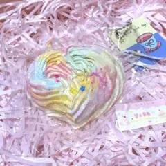 【美品】MissWu ミスウー　スタジオ　ハート　クリーム　スクイーズ