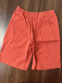 ユニクロ オレンジ ハーフパンツ 160