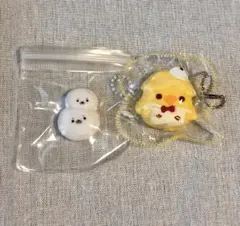 ミニスクイーズ　キーホルダー　2点セット