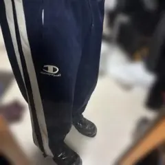 Champion ジョギングパンツ ネイビー