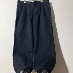 オ*ス様 2003年製 Dockers ブラック 2タック ワイド チノパン W
