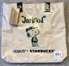 スターバックス　スヌーピー　PEANUTS トートバッグ　新品未開封