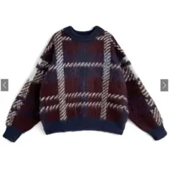 【新品・未開封‼️】GRL チェック柄ニットトップス[an1523]