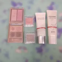 セザンヌ コスメセット！アイシャドウ チーク 下地