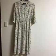 花柄 ロングワンピース✳︎サイズフリー