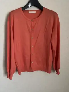エニィスィス　オレンジカーディガン　サイズ2