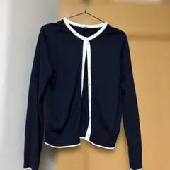 UNIQLO UVカットクルーネックカーディガン/ウォッシャブル