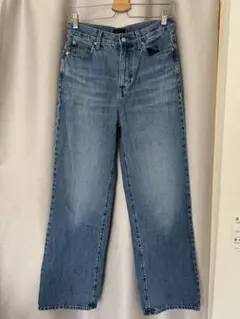 UNIQLO ワイドストレートデニム 24インチ