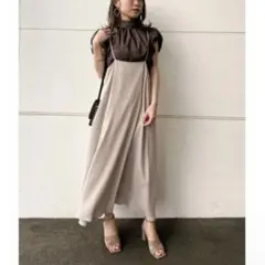 snidel サスペンダースカート