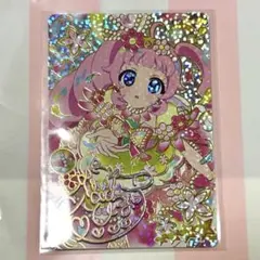 ひみつのアイプリ　リング4だん　フラワーバズリウムコスモスピンク　ひまりサイン