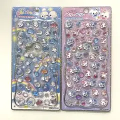 あわわちゃん ベリーベリー プチドロップステッカー 2枚 硬いシール 4-⑥