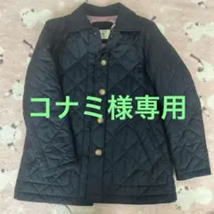 美品　AIGLE ネイビー キルティングジャケット M size