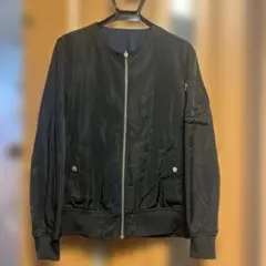 ブラック MA-1ジャケットリバーシブル