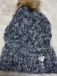 新品 スヌーピー ニット帽