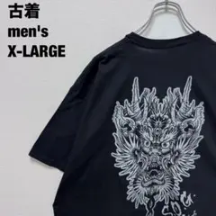S.O.G. Tattoos Tシャツ ドラゴン 龍 奇抜プリント 黒 XL古着のサムネイル
