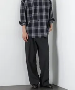 ナノユニバース　ALWAYS EASY ワイドスラックスのサムネイル