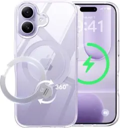 【新品未開封】iPhoneクリアケース Magsafe CASEKOO