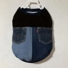 フレブルLサイズデニムリメイクお洋服