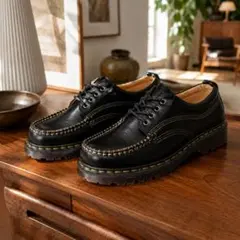 【新品/未使用】Dr.Martens LOWELL シューズ ブラック UK8のサムネイル