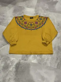 Pêche 刺繍入りトレーナー 110サイズ