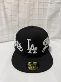 New Era 59FIFTY ブラック 71/2スワロフスキー - メルカリ