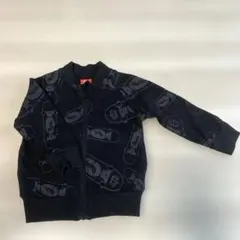 スケートボード柄 ジップアップトレーナー 95cm