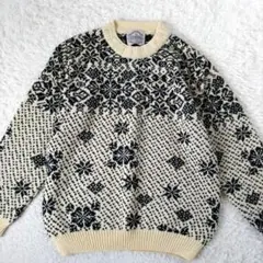 FOXHOUND フォックスハウンド ノルディック柄ヴィンテージセーター レトロ