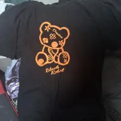 Black Rebel ベアプリント Tシャツ ブラック